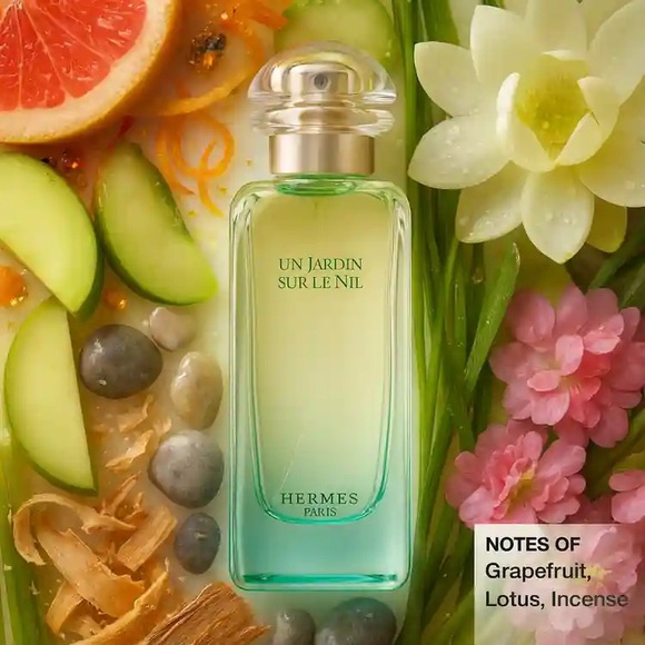 Hermes Un Jardin Sur Le Nil Perfume 3.3 FL Oz 100ml ‼️LAST ONE - Picture 2 of 5